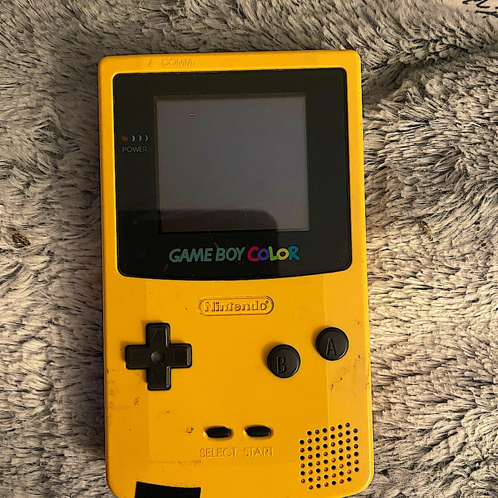 Gameboy Color Yellow